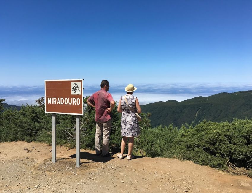 Miradouro Paúl da Serra com vista para o Rabaçal